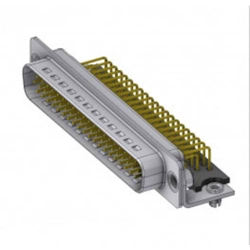 Deltron Connectors Deltron HD-D 62 PYC2 M47H UN D-SUB Stecker 90 ° Polzahl: 62 Löten, Pins 1 St.