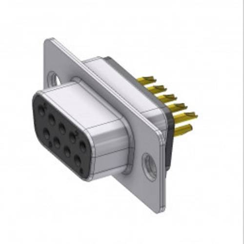 Deltron Connectors D09SZ/2FP102 D-SUB Buchse 180 ° Polzahl: 9 Lötkelch 1 St.