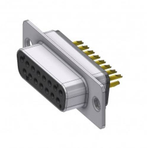 Deltron Connectors Deltron D15SZ/2FP102 D-SUB Buchse 180 ° Polzahl: 15 Lötkelch 1 St.