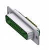 Deltron Connectors DTS 17W2 SZ/2 D-SUB Buchse 180 ° Polzahl: 17 1 St.