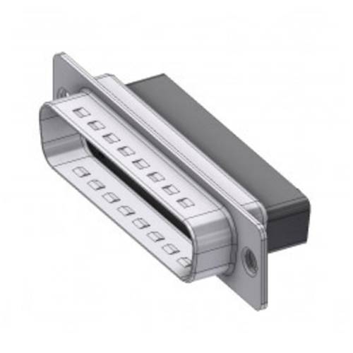 Deltron Connectors DTS25 PX D-SUB Stecker 180 ° Polzahl: 25 Crimpen 1 St.