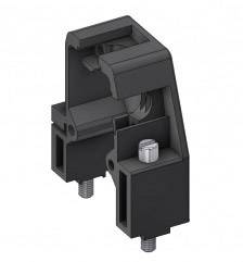 Deltron Connectors DC 09 UN4 D-SUB Gehäuse Polzahl: 9 Plastik 180 °, 45 ° Schwarz 1 St.