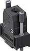 Deltron Connectors CTL09M3 D-SUB Gehäuse Polzahl: 9 Plastik 180 ° Schwarz 1 St.
