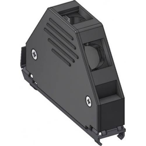 Deltron Connectors DCE 37 D-SUB Gehäuse Polzahl: 37 Plastik 180 °, 45 ° Schwarz 1 St.