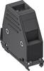 Deltron Connectors DCE 15 D-SUB Gehäuse Polzahl: 15 Plastik 180 °, 45 ° Schwarz 1 St.