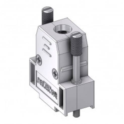 Thumbnail - Deltron Connectors Deltron CTLM09UN4 D-SUB Gehäuse Polzahl: 9 Kunststoff, metallisiert 180 ° Metall 1 St.