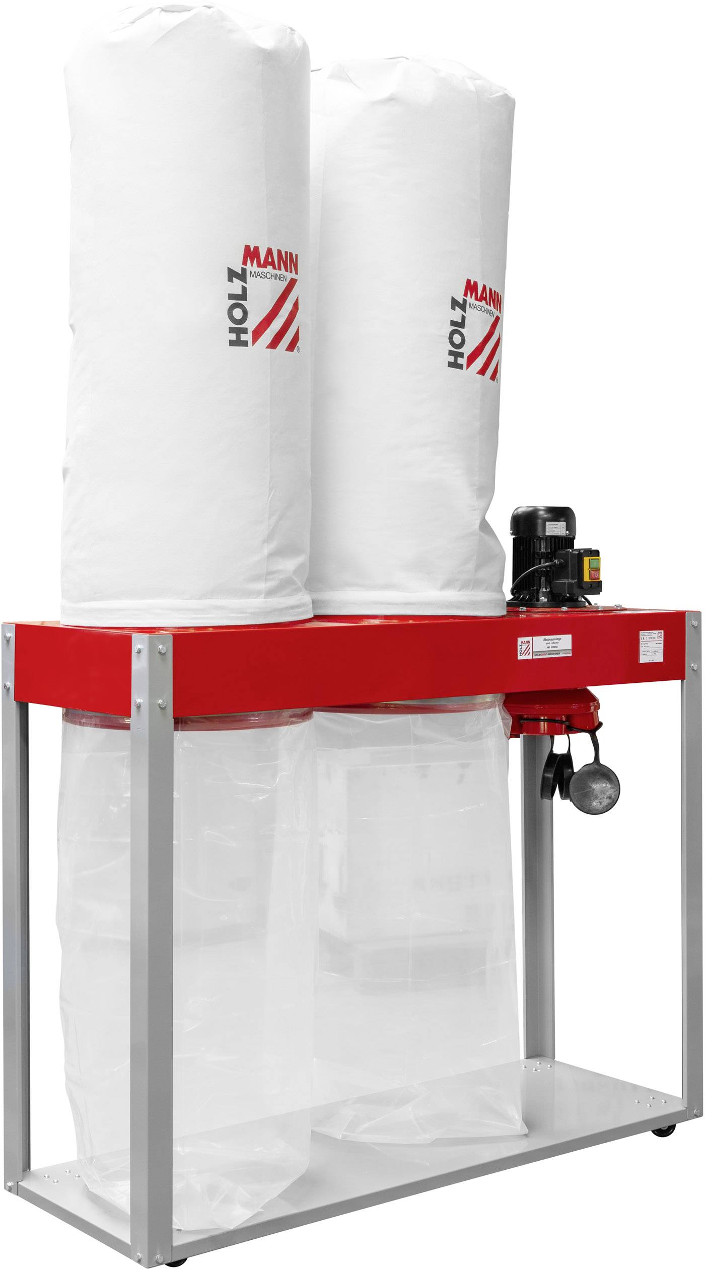 Holzmann Maschinen ABS5000SE_400V ABS5000SE_400V Absauganlage 100 l Passend für Sauganschluss: 100 mm-0
