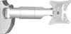 My Wall H9-4L TV-Wandhalterung 25,4 cm (10") - 76,2 cm (30") Neigbar, Schwenkbar Variabler Wandabstand