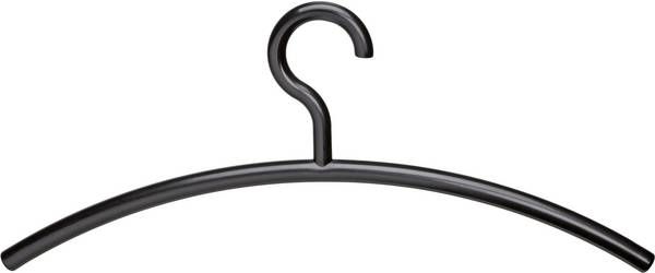 Maul Kleiderbügel 9451590 (B x H) 46 cm x 19 cm Acryl Schwarz 5 St.