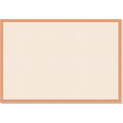 Sigel HO270 Papier Schreibunterlage Millimeterpapier, kariert Weiß, Orange (B x H) 595 mm x 410 mm
