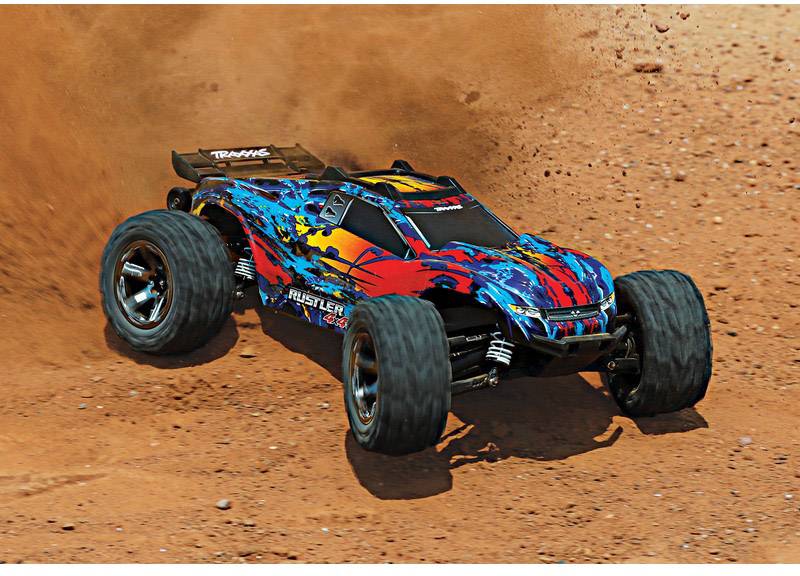 Traxxas Rustler 4x4 VXL Brushless 1:10 RC Modellauto Elektro Truggy Allradantrieb (4WD) RtR 2,4 GHz-2