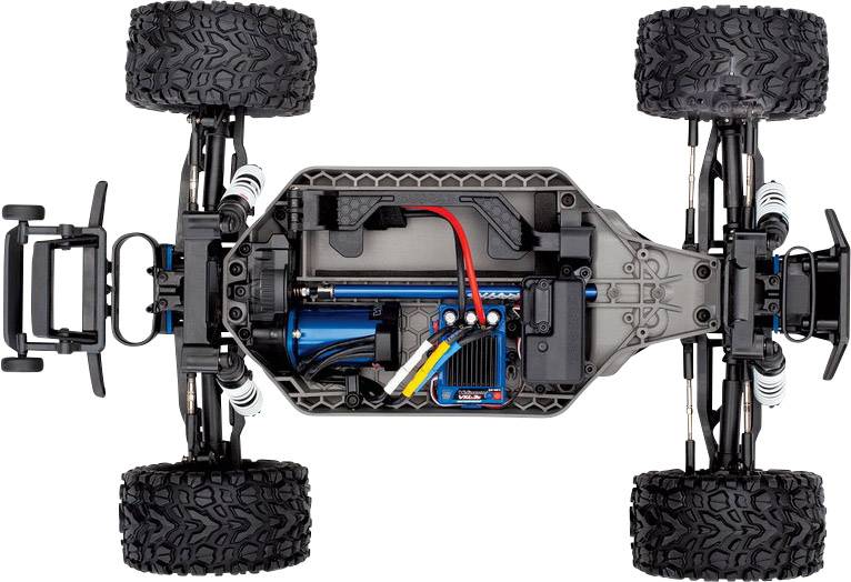 Traxxas Rustler 4x4 VXL Brushless 1:10 RC Modellauto Elektro Truggy Allradantrieb (4WD) RtR 2,4 GHz-9
