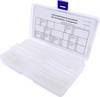 TRU COMPONENTS T1902CA002 Schrumpfschlauchsortiment Transparent Schrumpfrate:3:1 118 Teile