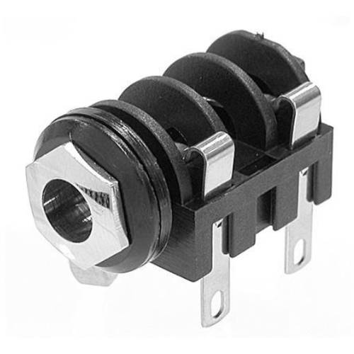 Thumbnail - Neutrik NMJ2HC-S Klinken-Steckverbinder 6.35 mm Buchse, Einbau horizontal Polzahl: 2 Mono 1 St.