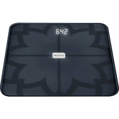 Digitale Personenwaage zeigt 64,2 kg an.