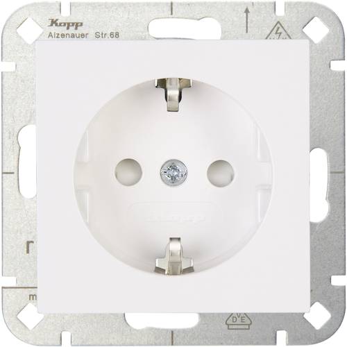 Kopp 1fach Einsatz Schutzkontakt-Steckdose HK 07 Reinweiß 940029009 1 St.