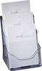 Sigel LH132 LH132 Tisch-Prospekthalter Transparent DIN A5 Anzahl der Fächer 3 1 St. (B x H x T) 175 x 290 x 150 mm