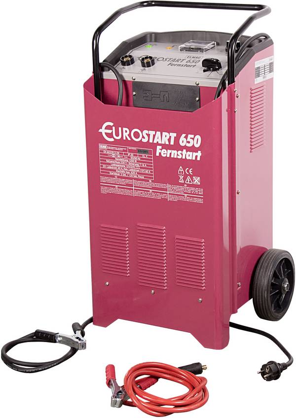 Lade-Startgerät EUROSTART 650 Fernstart Spannung 230V 230/50 (Schuko) ELMAG