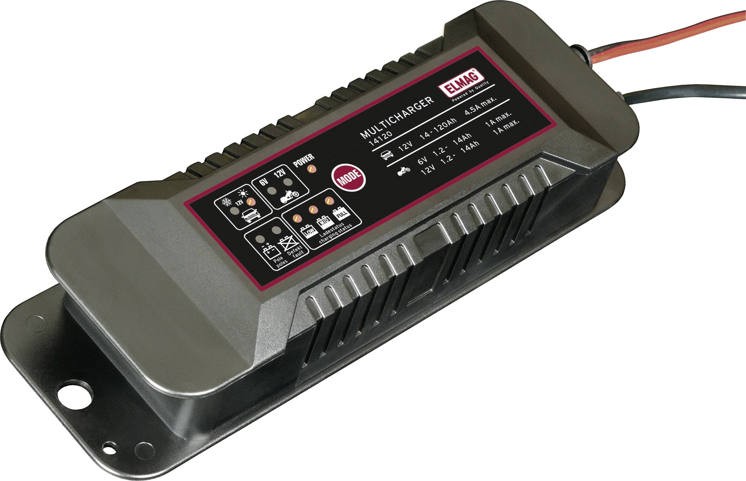 Batterieladegerät MULTICHARGER 14120 max. 1,0/4,5A ELMAG-0