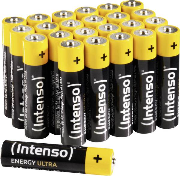 Intenso Energy-Ultra Micro (AAA)-Batterie Alkali-Mangan 1250 mAh 1.5 V 24 St.