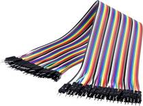 Renkforce JKMM403 Jumper-Kabel Arduino, Banana Pi, Raspberry Pi® [40x Drahtbrücken-Stecker - 40x Drahtbrücken-Stecker] 3