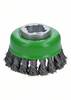 Bosch Accessories Topfbürste X-LOCK Heavy for Inox, 75 mm, 0,5 mm, gezopfter rostfreier Stahldraht X-LOCK Heavy for Inox 2608620729 1 St.