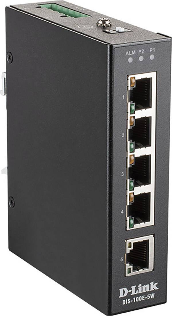 D-Link DIS-100E-5W DIS-100E-5W Netzwerk Switch RJ45 5 Port 10 / 100 MBit/s