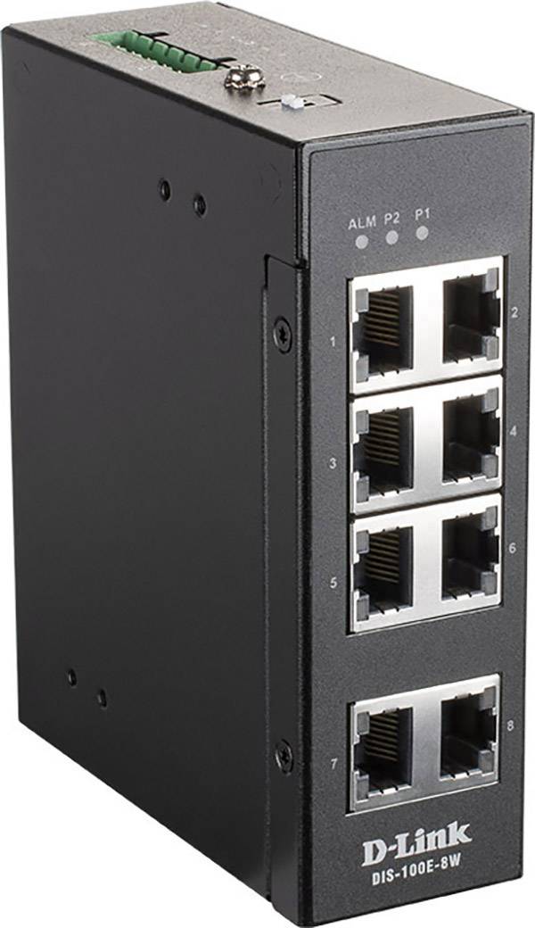 D-Link DIS-100E-8W DIS-100E-8W Netzwerk Switch RJ45 8 Port
