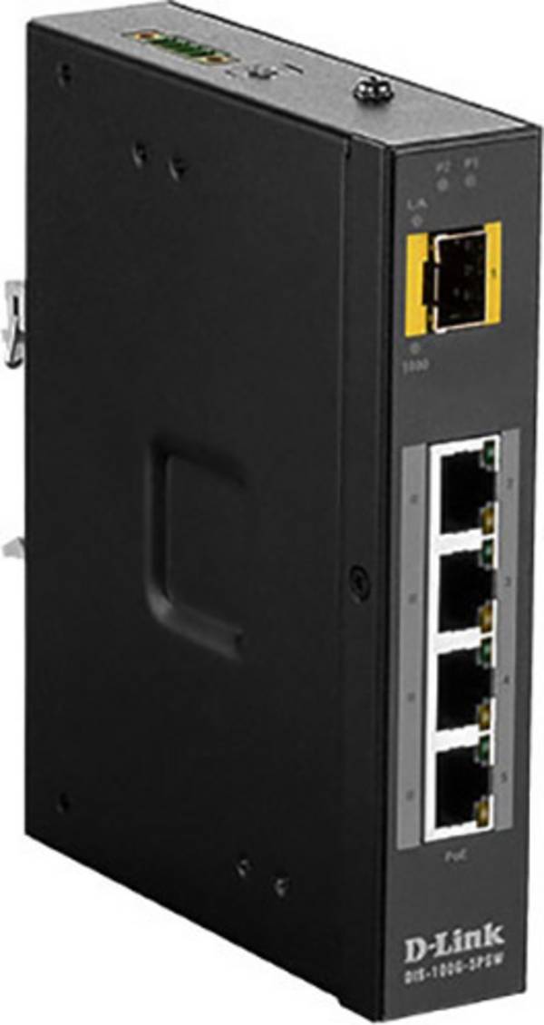 D-Link DIS 100G-5PSW - Switch - unmanaged - 4 x 10/100/1000 (PoE+)