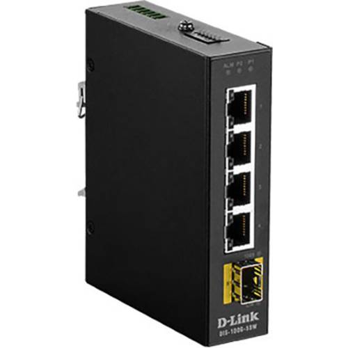 Thumbnail - D-Link DIS-100G-5SW Netzwerk Switch RJ45/SFP 4+1 Port