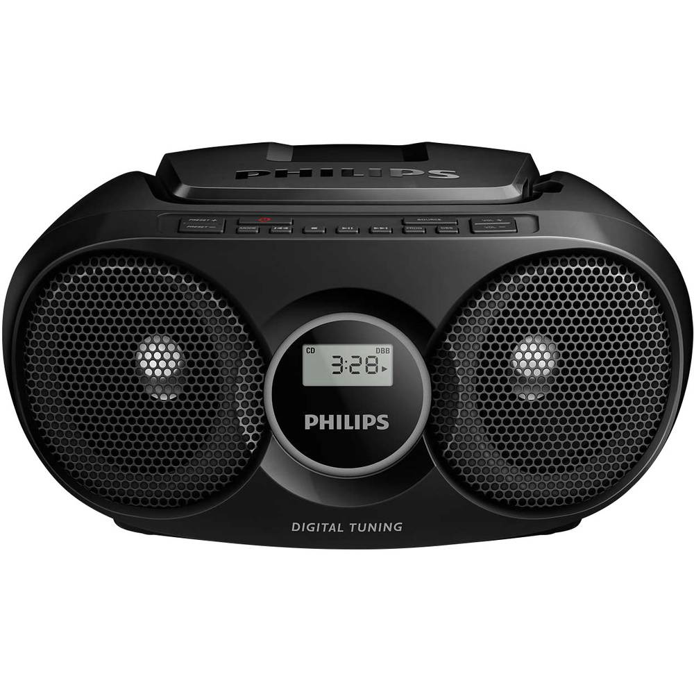 Philips AZ215 Tragbarer CD-Player AUX, CD, Schwarz kaufen
