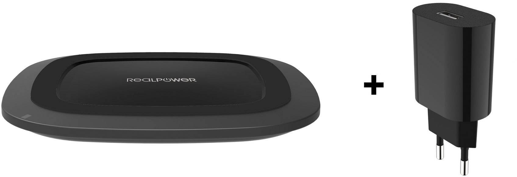 ULTRON - Realpower FreeCharge-10 - Kabelloses Ladegerät + AC-Netzteil-2