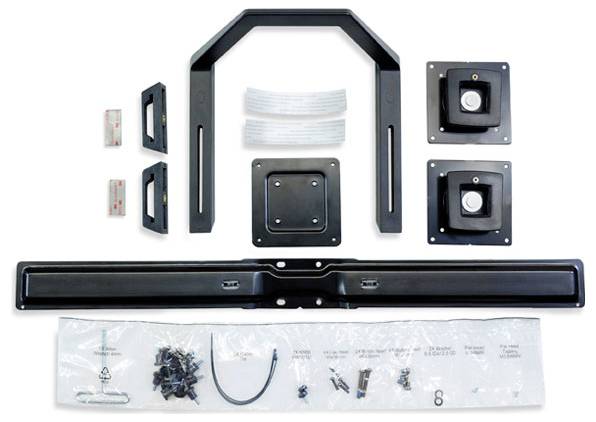 Ergotron Monitor-Erweiterung Schwarz-1