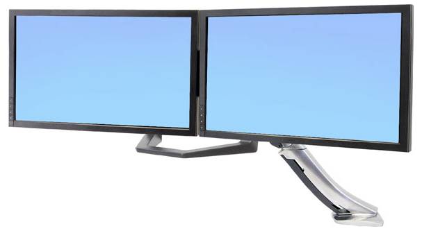 Ergotron Monitor-Erweiterung Schwarz-3