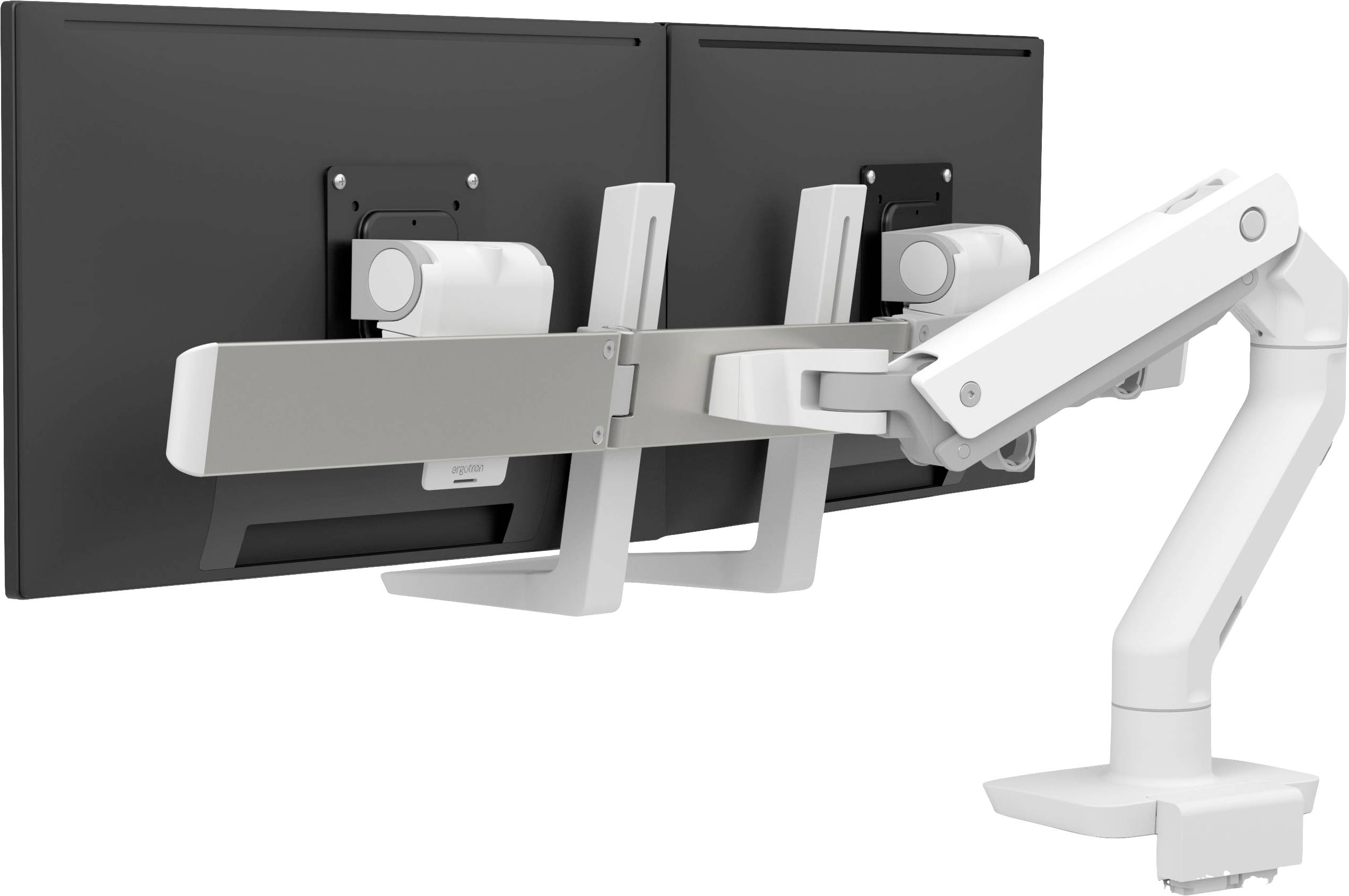 ERGOTRON HX dual Monitor Tischhalterung weiss bis 81,3cm 32Zoll 2,3-7,9kg belastbar 29,2cm anheben V