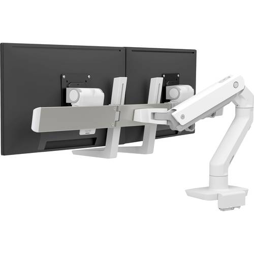 Thumbnail - Ergotron HX Dual Arm Desk Mount 2fach Monitor-Tischhalterung 38,1 cm (15) - 81,3 cm (32) Weiß Drehbar, Höhenverstellbar,...