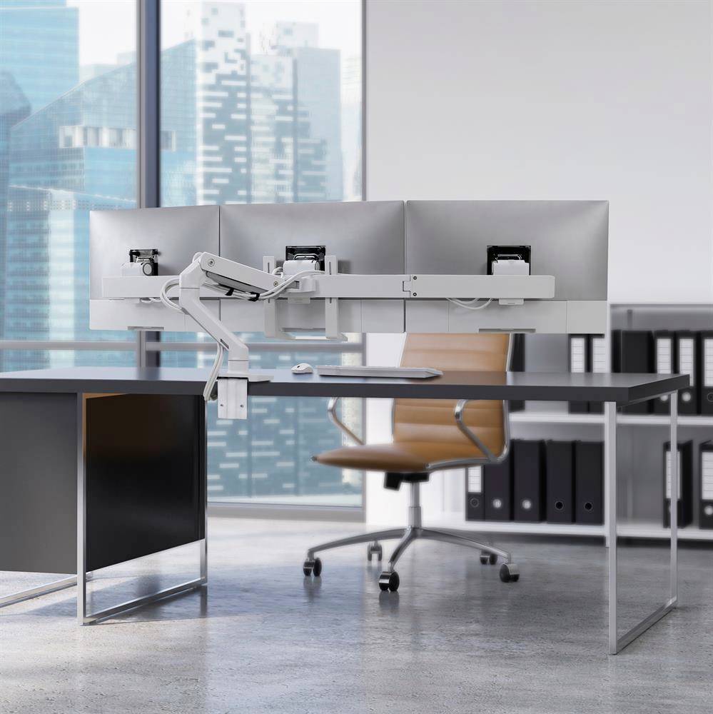 Ergotron Erweiterung Monitorhalterung Weiß-4