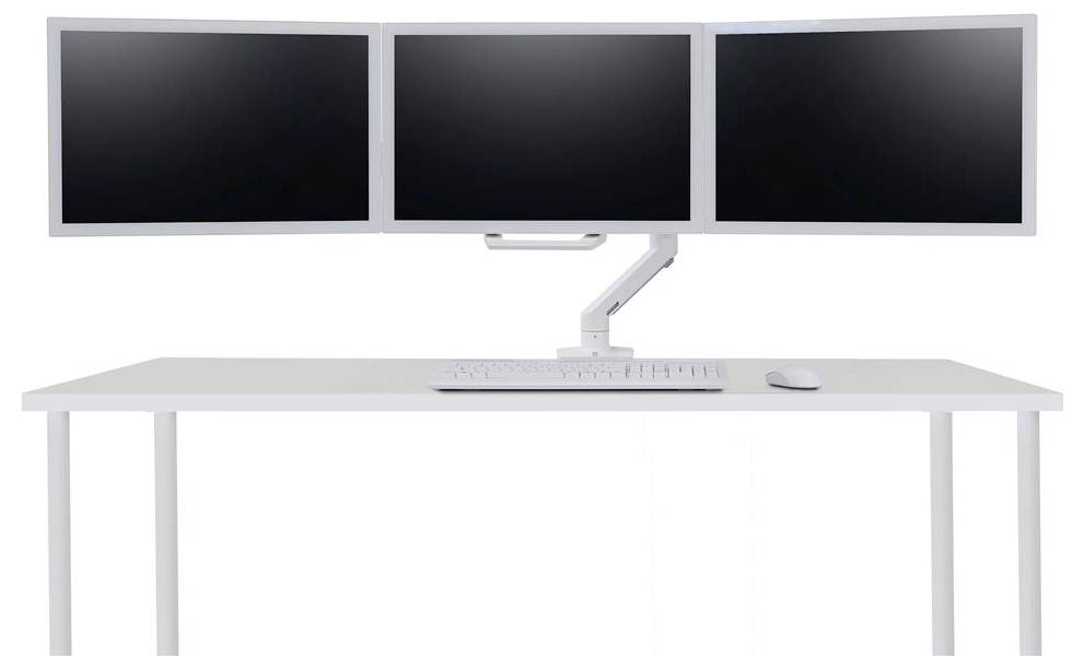 Ergotron Erweiterung Monitorhalterung Weiß-3