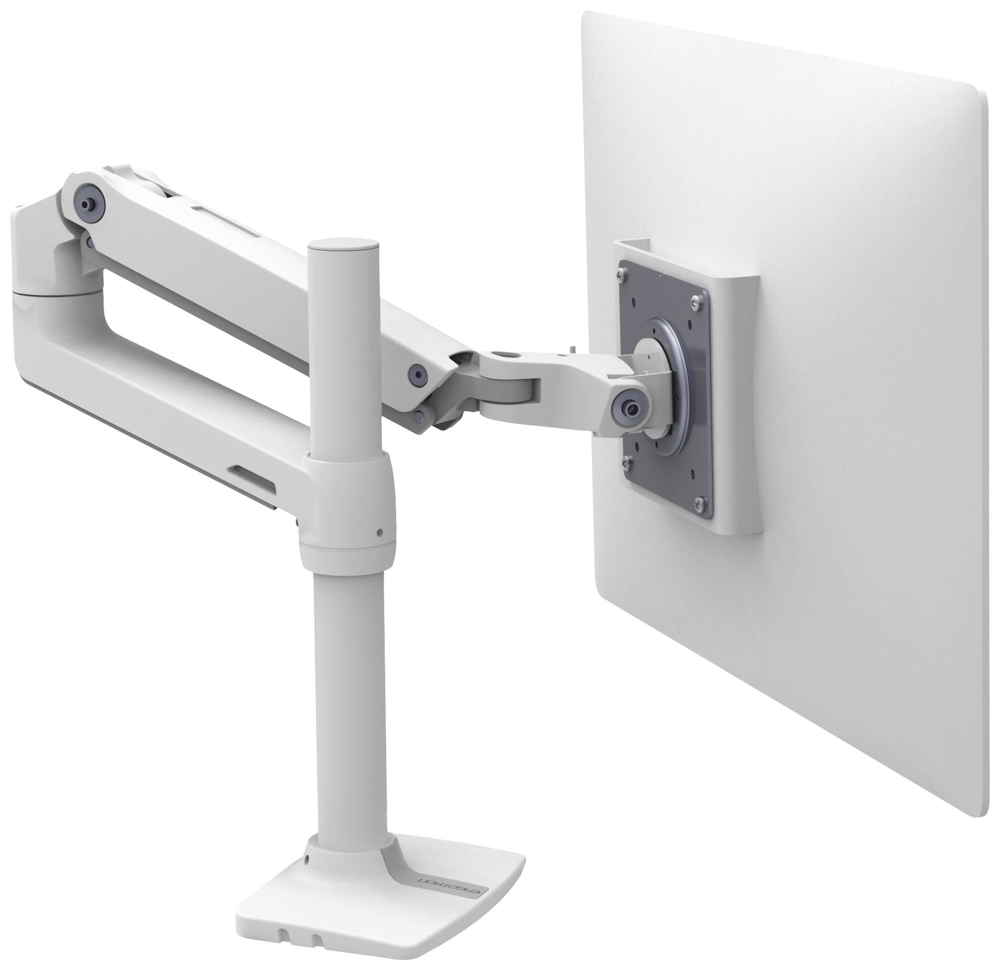 Ergotron Monitor-Tischhalterung LX Arm Tall Desk Mount 1 Display(s) 25,4 cm (10") - 81,3 cm (32") Weiß Höhenverstellbar,