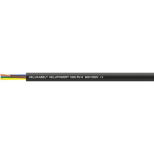 Helukabel HELUPOWER 1000 RV-K Anschlussleitung 3 G 2.5 mm² Schwarz 11003824 100 m