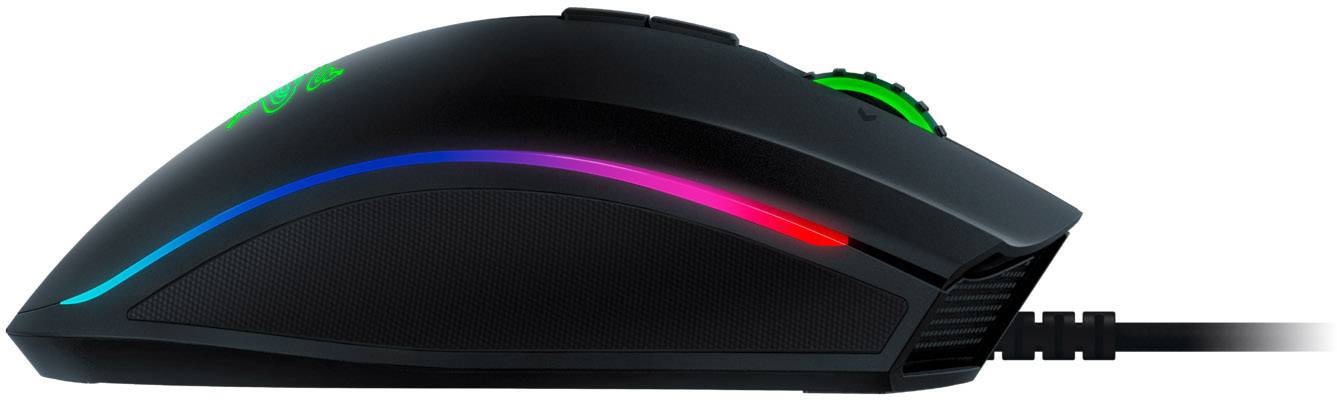 RAZER Mamba Elite Gaming-Maus USB Optisch Schwarz 9 Tasten 16000 dpi Beleuchtet, Integrierter Profilspeicher-1