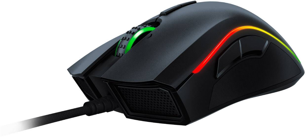 RAZER Mamba Elite Gaming-Maus USB Optisch Schwarz 9 Tasten 16000 dpi Beleuchtet, Integrierter Profilspeicher-3