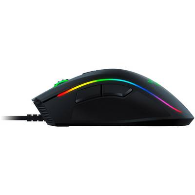 RAZER Mamba Elite Gaming-Maus USB Optisch Schwarz 9 Tasten 16000 dpi Beleuchtet, Integrierter Profilspeicher-4