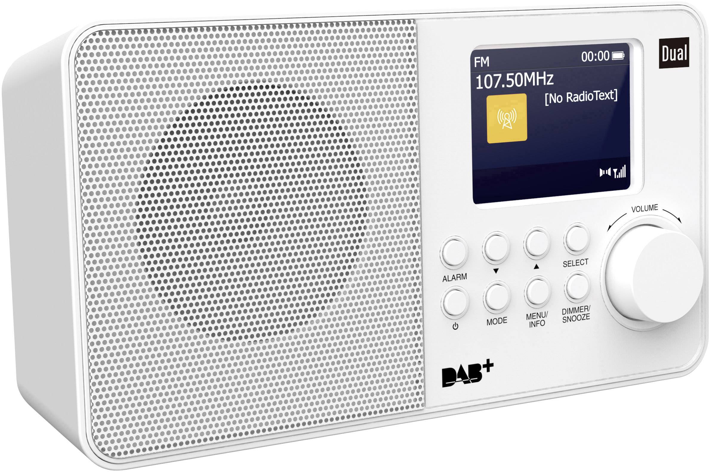 Dual DAB 18 C DAB+ Kofferradio DAB+, UKW Weiß kaufen