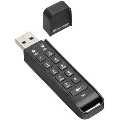 iStorage datAshur® Personal 2 USB-Stick  8 GB Schwarz IS-FL-DAP3-B-8 USB 3.2 Gen 1 (USB 3.0)