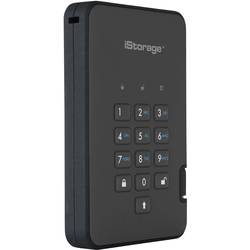 Externí SSD HDD 6,35 cm (2,5") iStorage diskAshur 2®, 4 TB, USB 3.1, černá