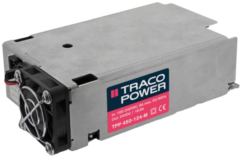 TRACO POWER TracoPower TPP 450-128-M AC/DC-Netzteilbaustein, geschlossen 16100 mA 450 W +30.2 V/DC