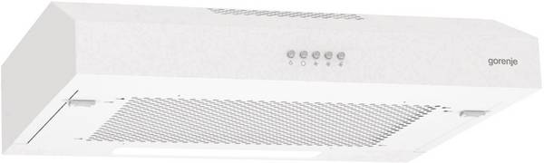 Gorenje WHU629EW/S Unterbau-Dunstabzugshaube 596 mm EEK: B (A++ - E) 64 dB Weiß