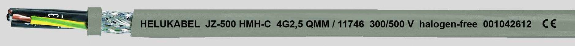 HELUKABEL JZ-500 HMH-C Steuerleitung 4 G 0.75 mm² Grau 11680-500 500 m