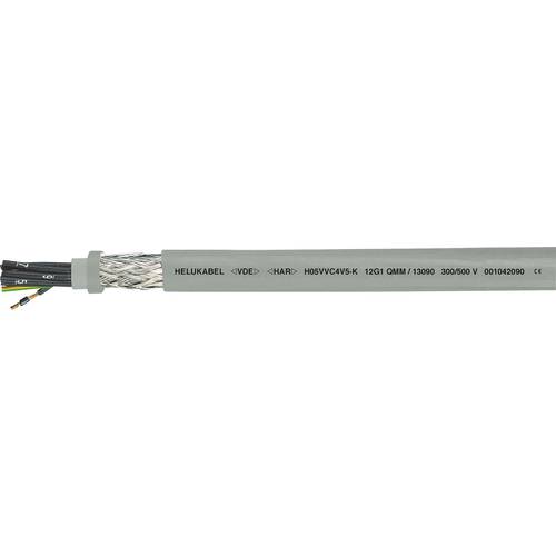 Helukabel H05VVC4V5-K (NYSLYCYÖ-JZ) Steuerleitung 3 G 1.5 mm² Grau 13096-500 500 m